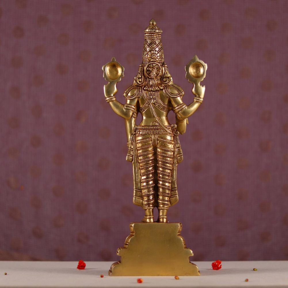 brass lord tirupati balaji venkateshwar idol 19 5