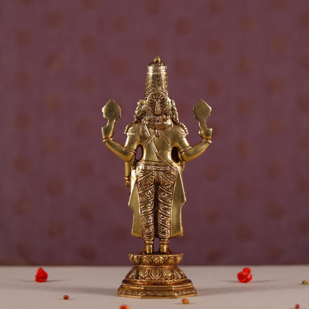 brass lord tirupati balaji venkateshwar idol 11 5