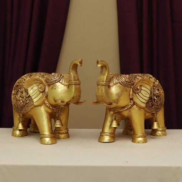 brass hathi joda