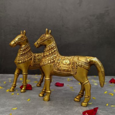 brass arnapurna mata idol height 5 inch