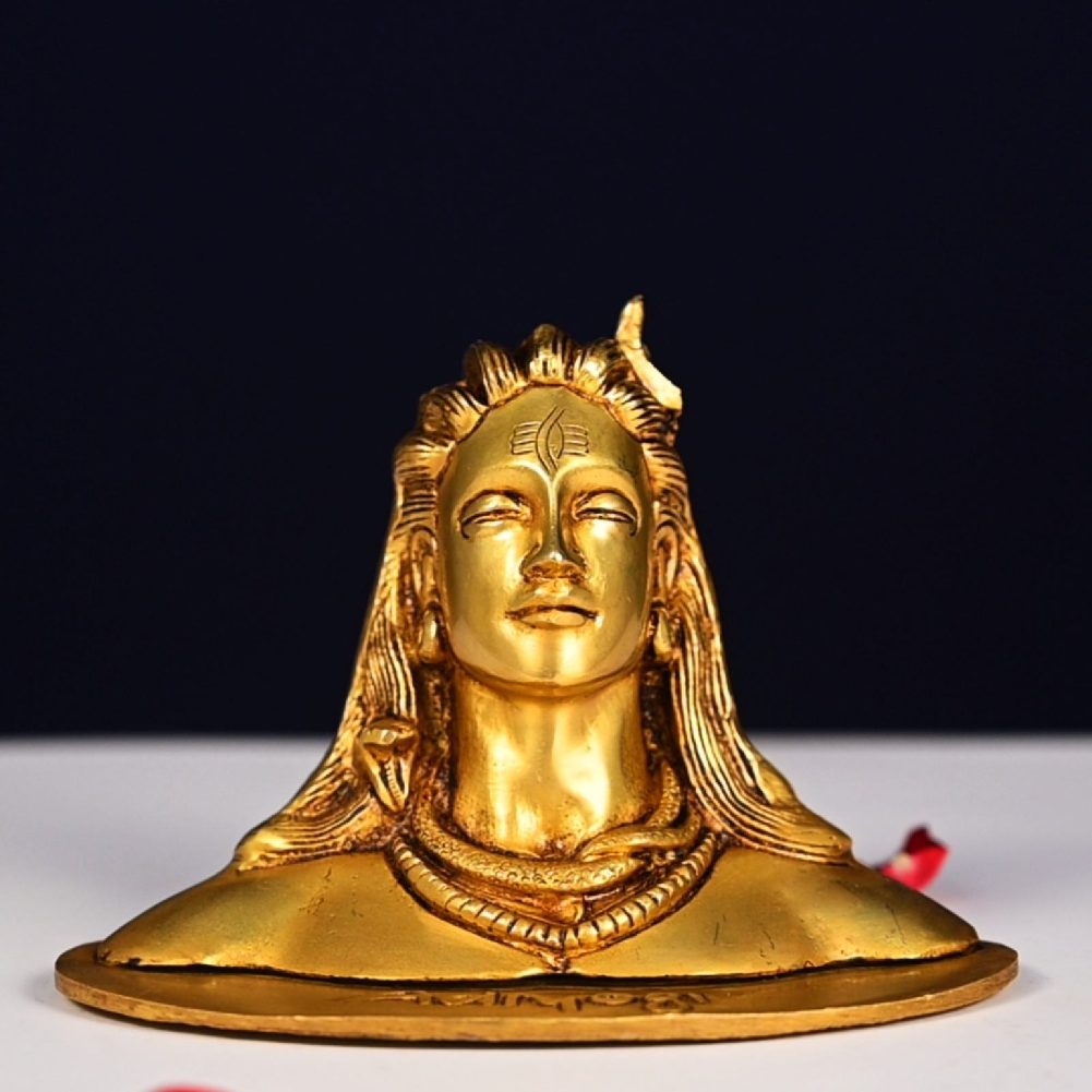 Buy Brass Adiyogi height 4.5 inch