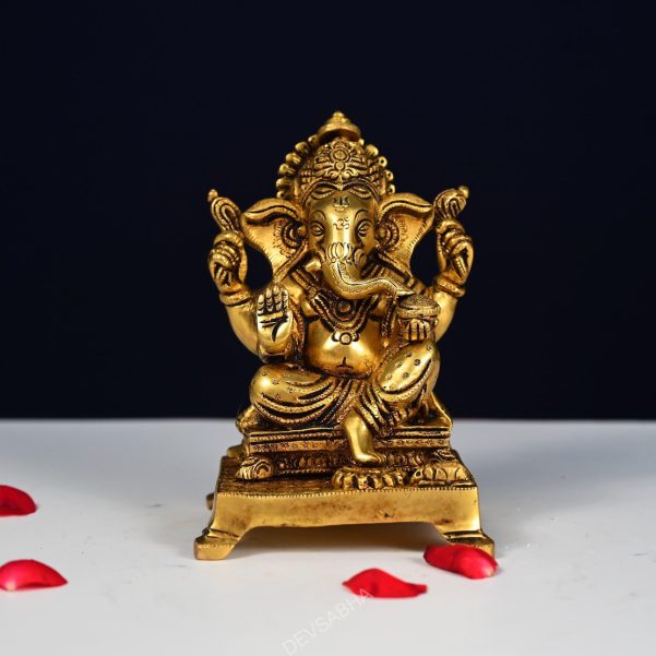 Buy Brass Ganesha Idols