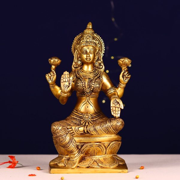 brass baby ganesh Idol