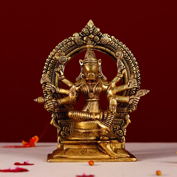 brass baraha avtar height 5.8 inch