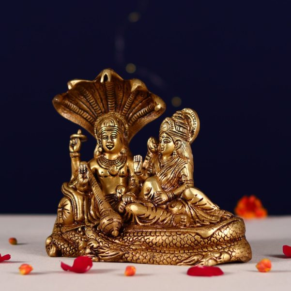 brass laxmi narayan height 6.5 inch