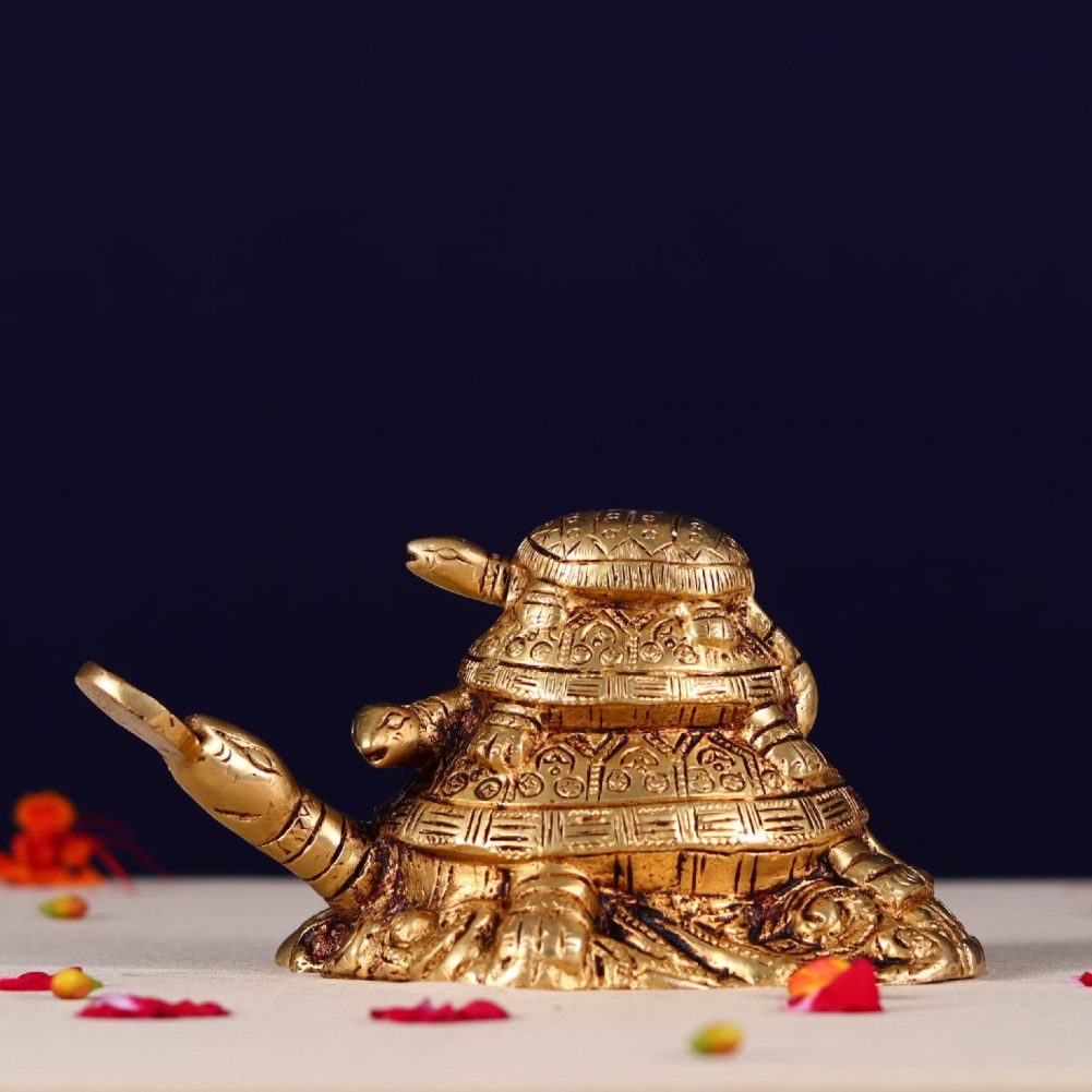 brass super fine tortoise 4 inch