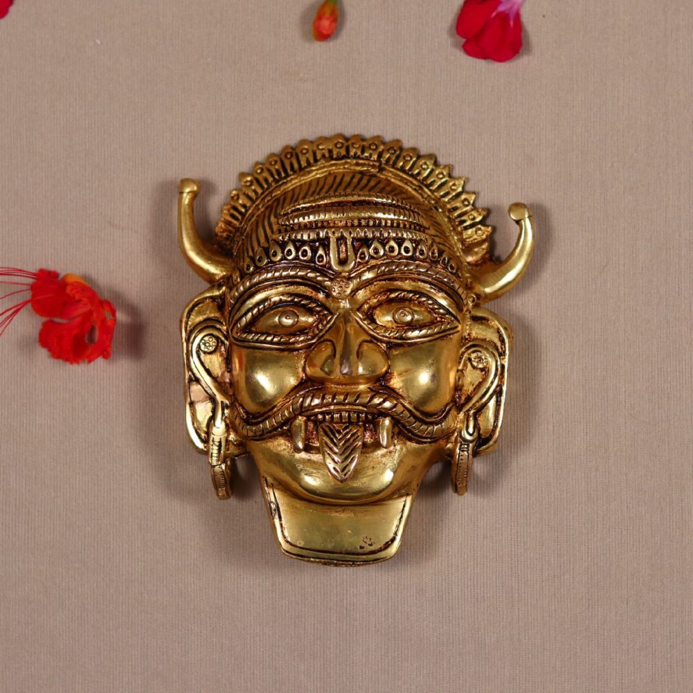 wall hanging brass nazar battu