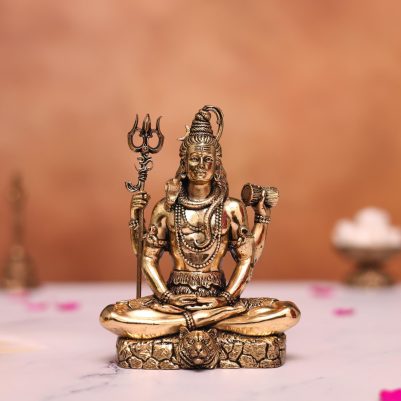 lord shiva brass statue